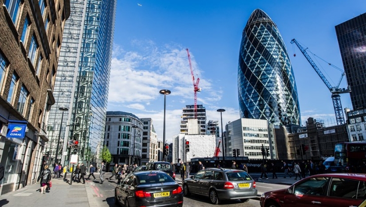 <p>Skanska UK's most famous projects include the Gherkin (pictured), Crossrail and the Scalpel</p>